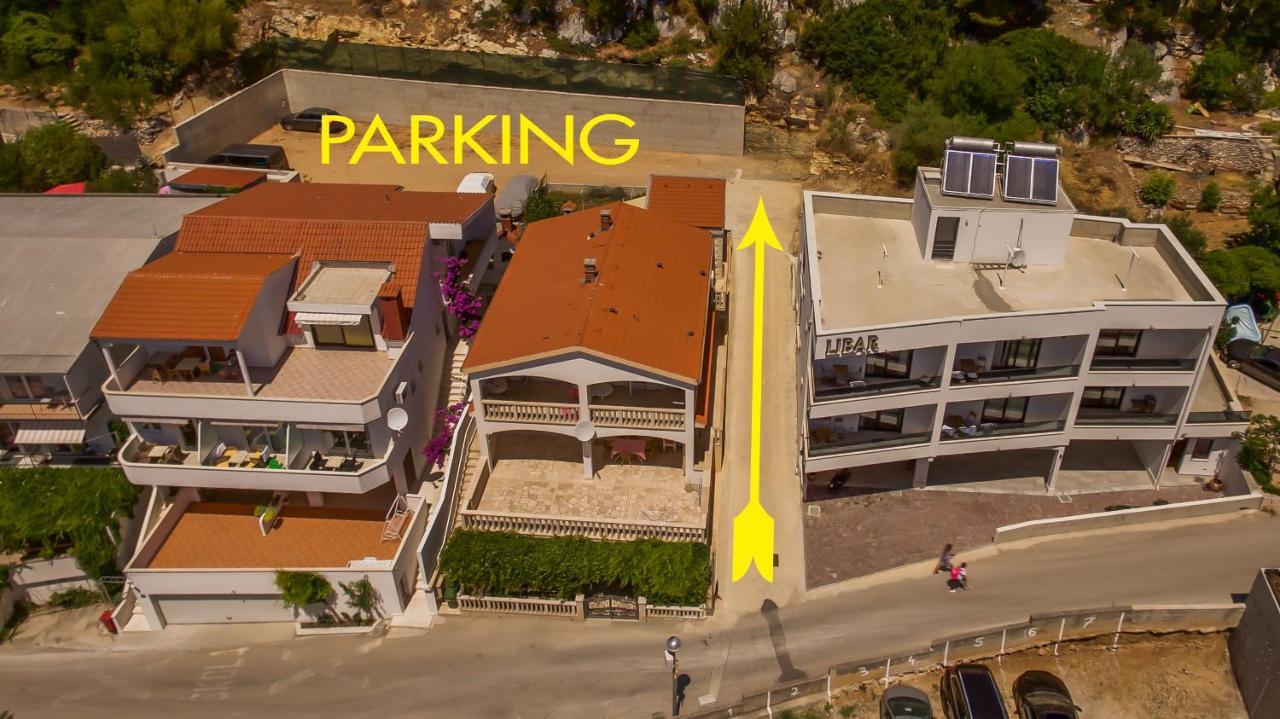 Libar Studio Apartments Baška Voda Eksteriør bilde