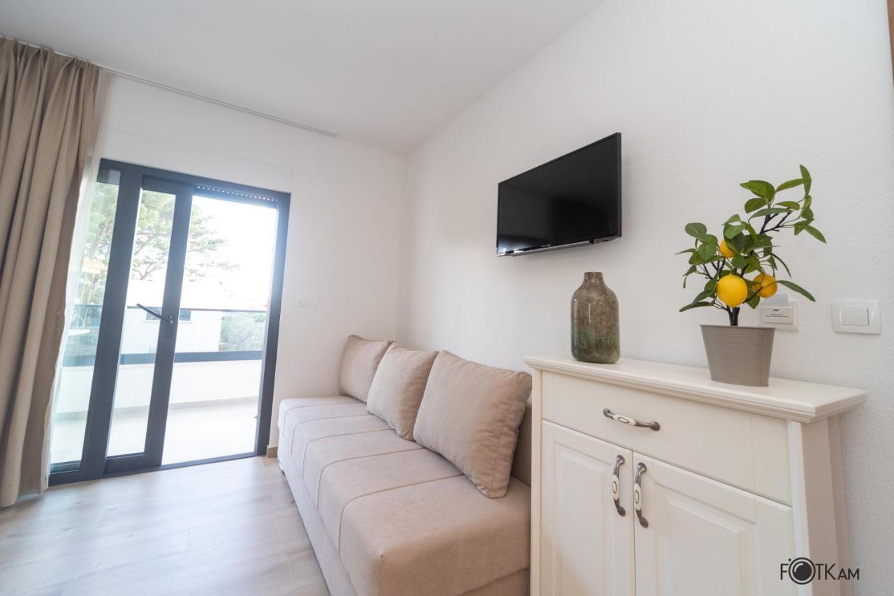 Libar Studio Apartments Baška Voda Eksteriør bilde